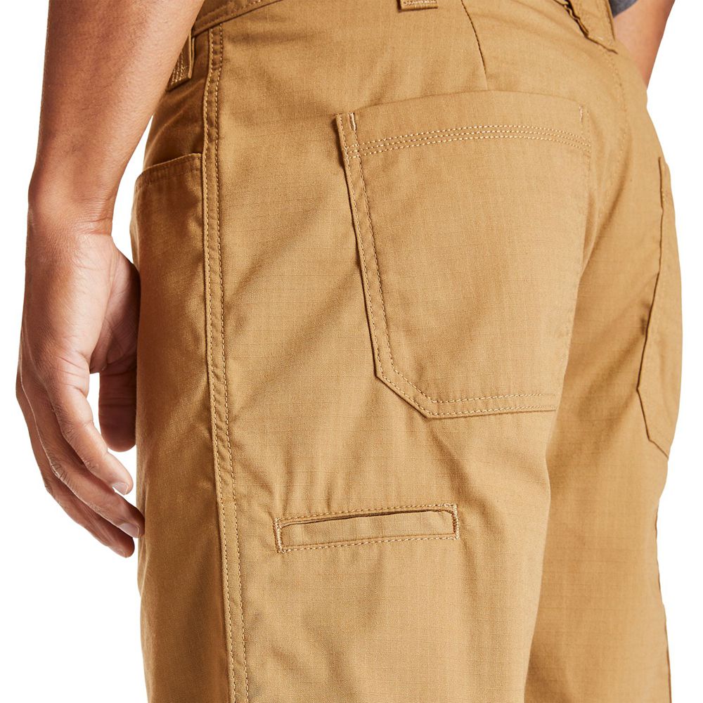 Bermudas Masculino - Timberland Pro® Work Warrior Ripstop Utility - MXJAE5830 - Marrom